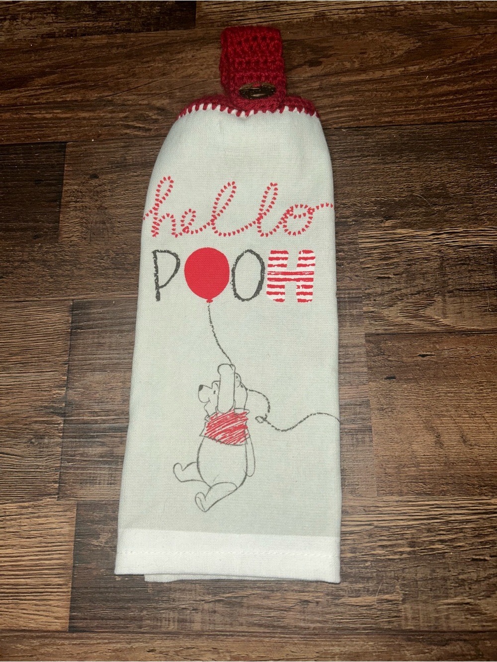 Winnie the Pooh Hanging Kitchen Towel